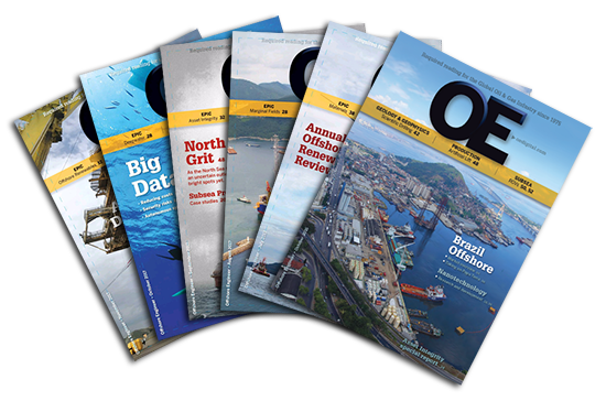 OE - Offshore Engineer magazine: covers